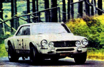 El Torino en la competencia 84 horas de Nurburgring 1969.
