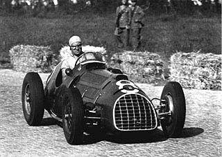 El Ferrari 125F1 en el primer Campeonato Mundial de F1 en 1950...