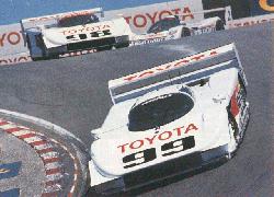 Los Toyota Eagle en accion.