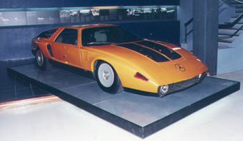 Este vehiculo experimental alcanzaba unos 300 Km/h (1970)